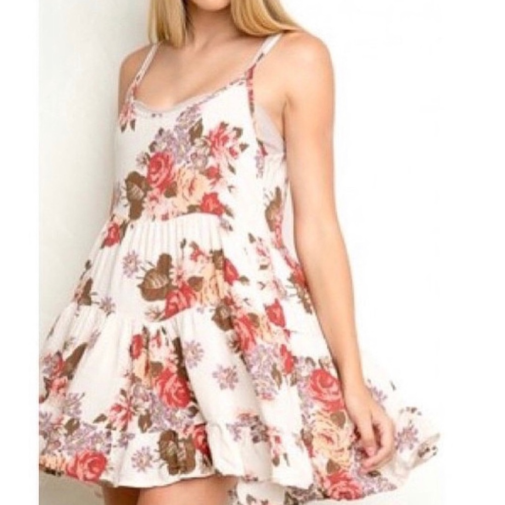 Brandy Melville Floral Jada Dress